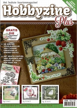 Hobbyzine Plus 15 + Precious Marieke Die PM10089 Bouquet