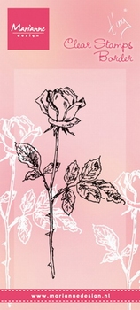 MD Clear stamps TC0846 Tiny's Single rose