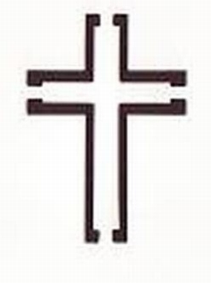 Romak stanskaart 227-29 Latijns kruis grijs