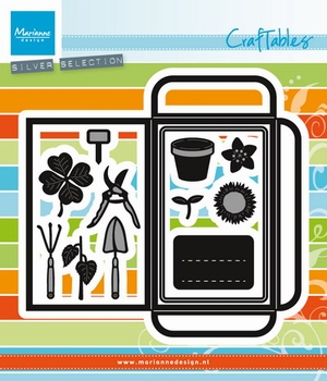 MD Craftables CR1395 Seed pocket & garden tools/gereedschap