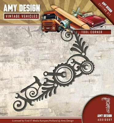 Amy Design Dies ADD10097 Vintage Vehicles Tool Corner