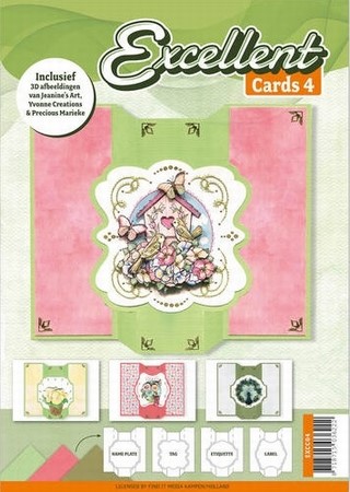 Excellent Cards EXCC04 Lente 3D Yvonne/Marieke/Jeanine