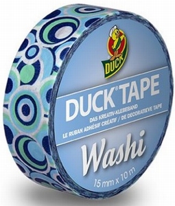 Duck tape Washi 104-04 Retro Blue