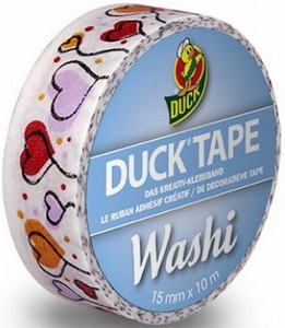 Duck tape Washi 104-16 Heart Balloon