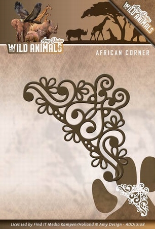 Amy Design Dies ADD10108 Wild Animals African Corner