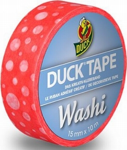 Duck tape Washi 104-012 Pink Dot