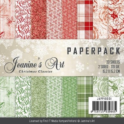 Jeanine's Art Paperpack JAPP10001 Christmas Classics
