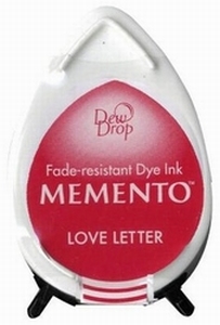 Memento Dew drops Inkpads MD-000-302 Love letters