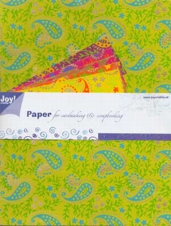 Joy Paper Value A4 Craft Pack 6012-0025 Paisley assortiment