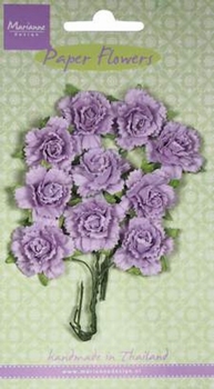 MD Paper Flowers RB2260 Carnations - light lavender/lavendel