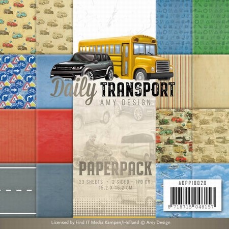 Amy Design Paperpack ADPP10020 Daily Transport