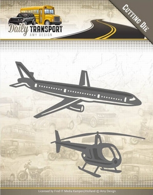 Amy Design Dies ADD10132 Daily Transport Airbus/helicopter