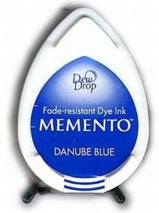 Memento Dew drops Inkpads MD-000-600 Danube Blue