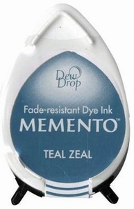 Memento Dew drops Inkpads MD-000-602 Teal Zeal