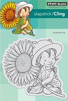 Penny Black Slapstick/Cling Stamp 40-526 Sunflower Baby