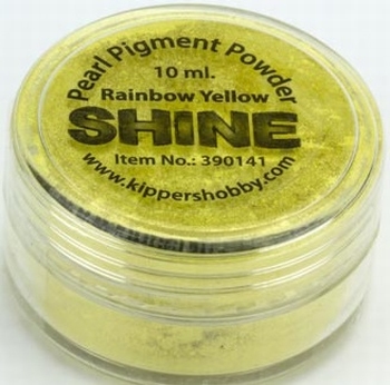 Shine Pearl Pigment Powder 390141 Rainbow Yellow