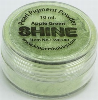 Shine Pearl Pigment Powder 390140 Apple Green