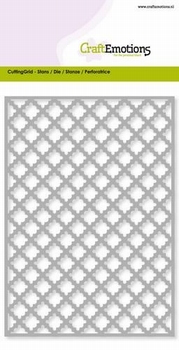 CraftEmotions Die Cutting Grid 115633/0604 ruit scallop