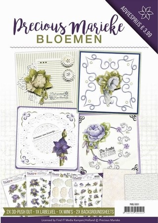 Precious Marieke Timeless Flowers PMBL10001 Bloemen boek