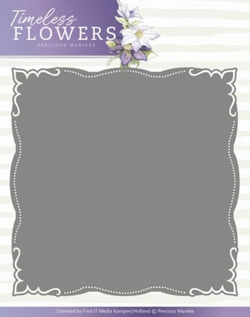 Precious Marieke Dies PM10124 Timeless Flowers Frame Layered