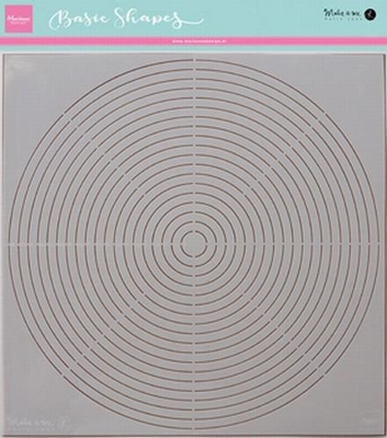 Stencil Karin's basic shape PS8006 circle