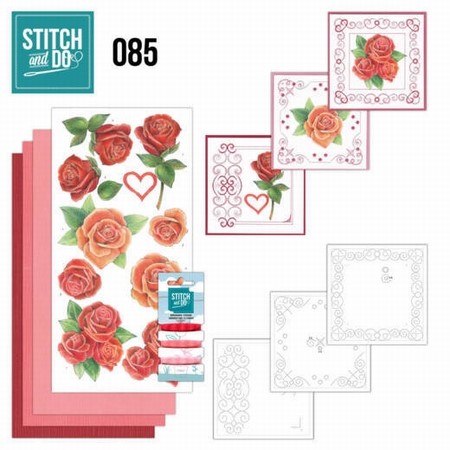 Stitch and Do borduursetje STDO085 Roses