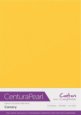 Crafters Companion Centura Pearl Canary