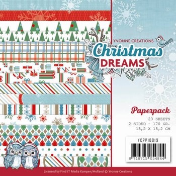 Yvonne Creations Paperpack YCPP10019 Christmas Dreams