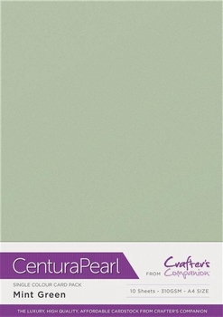 Crafters Companion Centura Pearl Mint green