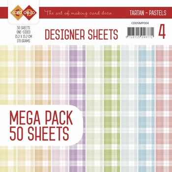 Card Deco Essentials Designer Sheets CDDSMP004 Pastels