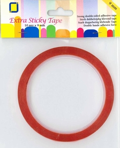 Jeje Extra Sticky tape 3.3189 dubbelzijdige Tape 9 mm