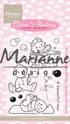 MD Clear stamps EC0176 Eline's cute babies
