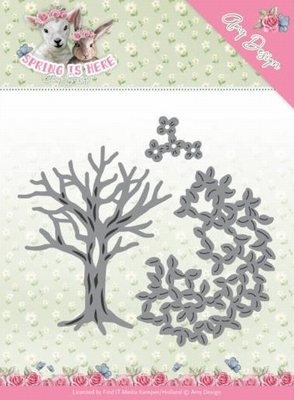 Amy Design Dies ADD10168 Spring is Here Spring Tree