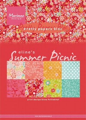 MD Pretty Papers bloc PB7056 Eline's Summer picnic