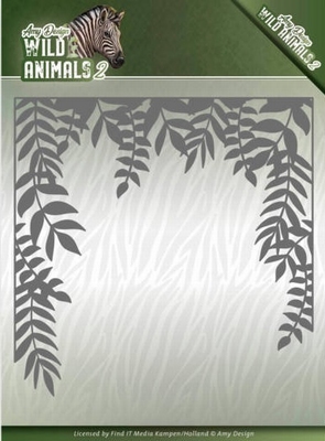 Amy Design Dies ADD10172 Wild Animals 2 Jungle Frame