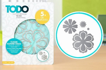 TODO Die Template 383641 Set Classic Flower Stack