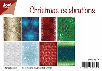 Joy! Crafts Paper Design 6011-0628 Christmas Celebrations