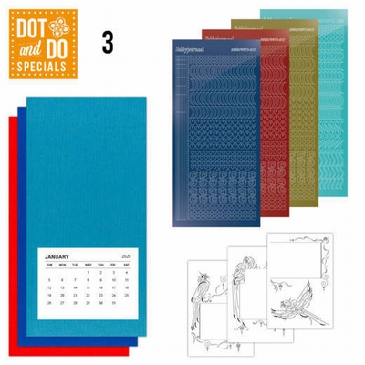 Dot and Do Special 3 DODOSP003 Papegaai 1 & kalender 2020