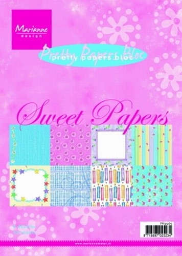 MD Pretty paper Bloc PK9065 Sweet papers