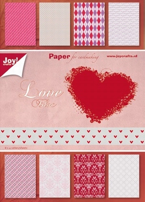 Joy! A5 Paperblok 6011-0082 Valentine