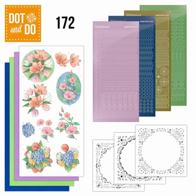 Dot and Do DODO172 Aquarel Tulpen en meer