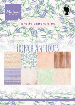 MD Pretty Papers Bloc PK9167 French Antiques