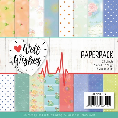 Jeanine's Arts Paperpack JAPP10014 Well Wishe