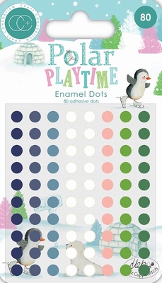 Enamel dots Craft Consortium CCADOT006 Polar Playtime