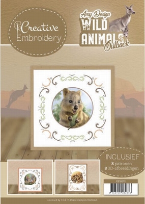 Creative Embroidery 13 CB10013 Amy Wild Animals Outback