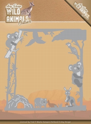 Amy Design Dies ADD10203 Wild Animals Outback Koala Frame