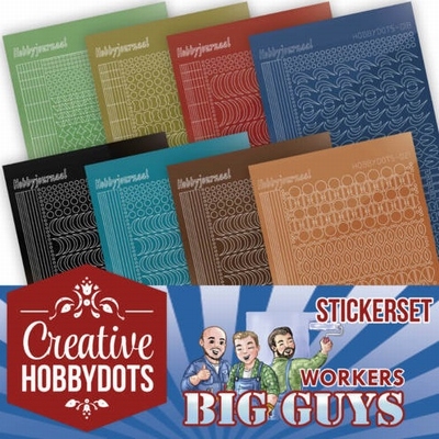 Creative Hobbydots 02 CHSTS002 Yvonne Big Guys Workers Set
