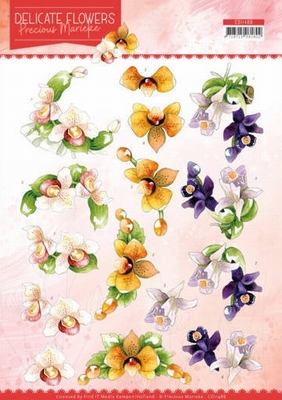 3D Knipvel Precious Marieke CD11488 Delicate Flowers Orchidé