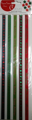 Zelfklevend stickerlint Colours unlimited 4621153 groen/rood