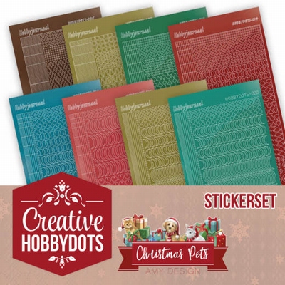 Creative Hobbydots 05 CHSTS005 Amy Christmas Pets Stickerset